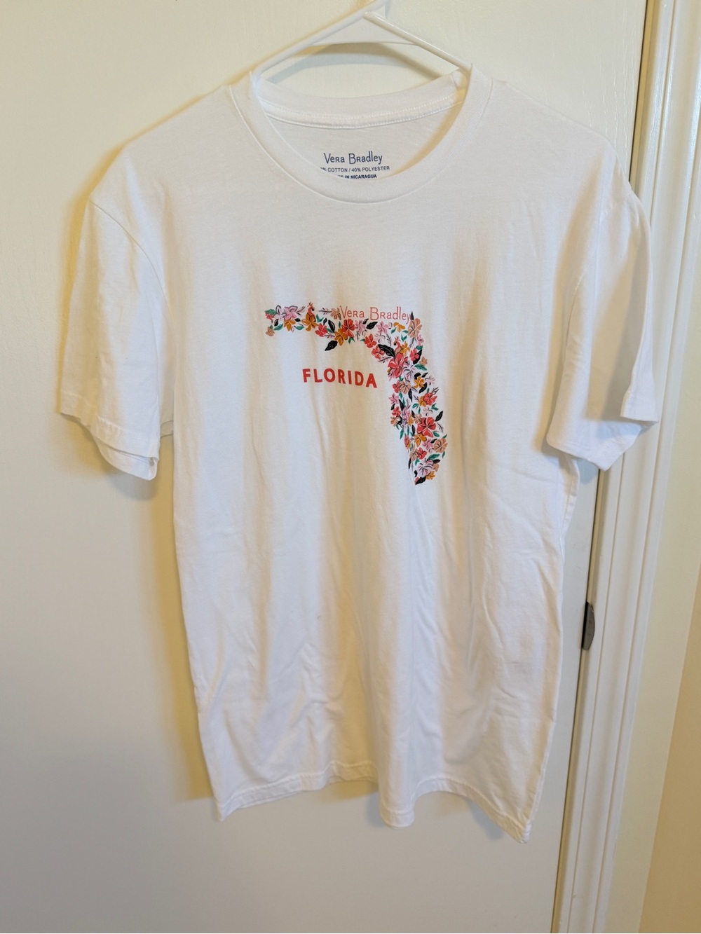 Vera Bradley Floral Florida Tee. Like new condition. Medium.